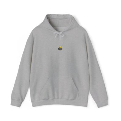 Embroidered Logo - Hoodie - Grey